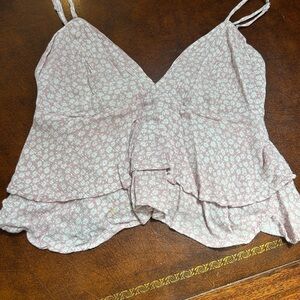 Floral Pink Women's Top